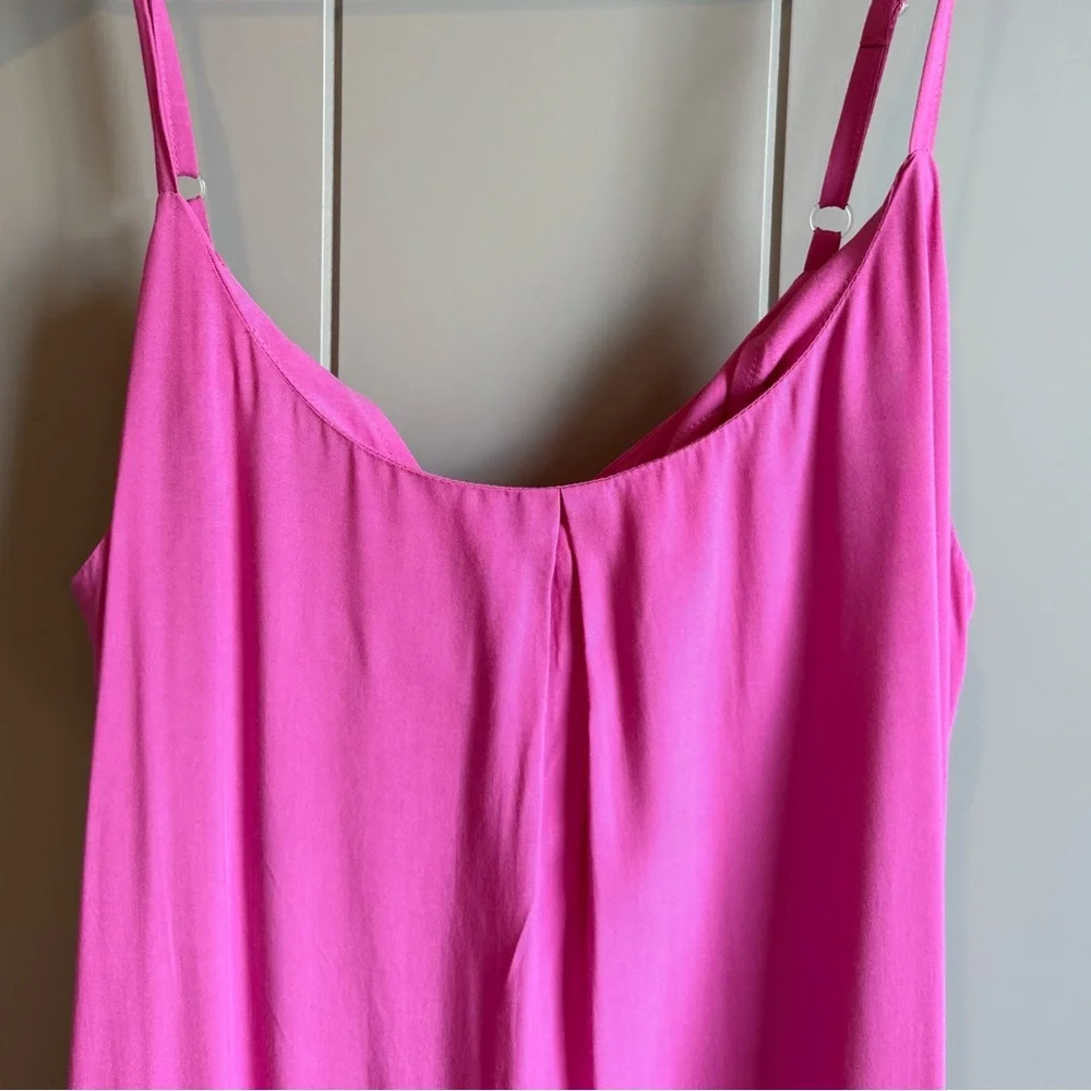 Women's Maxi Dress Pink Medium Margaritaville Island Reserve Solid - Picture 6 of 15
